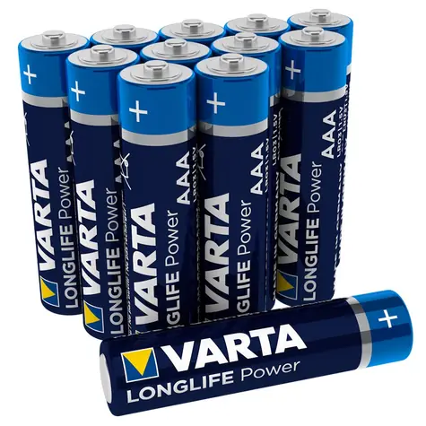 Varta High Energy Baterie AAA 12 ks / 1.5V / alkalická / v boxu
