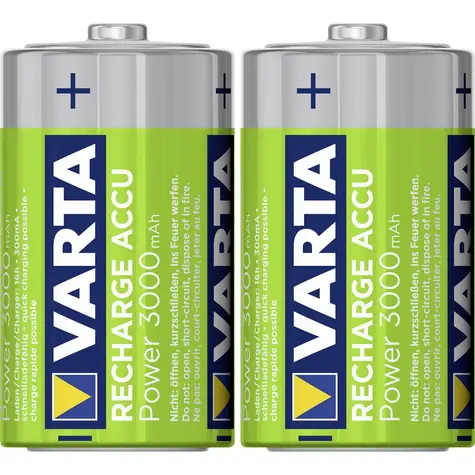Varta Ready2Use Nabíjecí baterie HR20 (D velké mono) / 1.2V / 3000 mAh / NiMH / 2 ks / v blistru