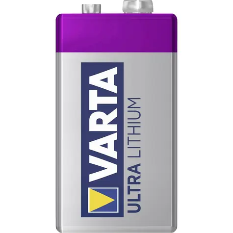 Varta Professional Baterie 6LR61 / 9.0V / 1200 mAh / lithium / 1 ks / v blistru