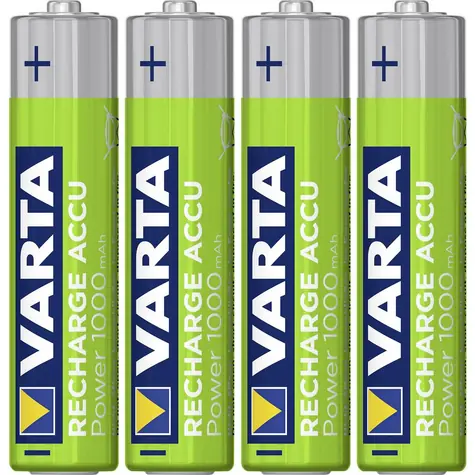 Varta Ready2Use Nabíjecí baterie AAA 4 ks / 1.2V / 1000 mAh / NiMH / v blistru