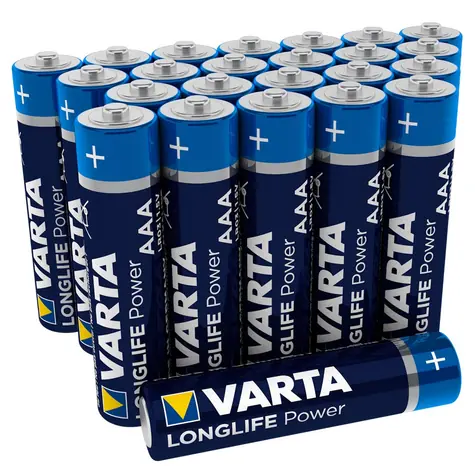 Varta Longlife High Energy Baterie AAA 24ks / 1.5V / alkalická / v boxu