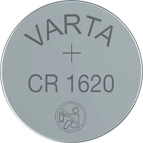Varta Knoflíková baterie CR1620 10ks / 3.0V / 70 mAh / lithiová / v boxu
