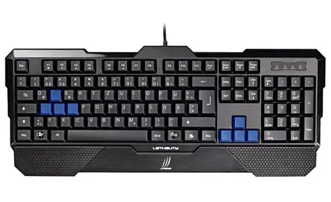 uRage Lethality černá / herní klávesnice / drátová (USB) / CZ / anti-ghosting / 105 kláves