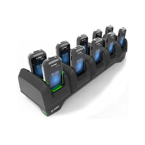 ZEBRA nabíjecí stanice pro EC30 10 slotů uzamykatelné