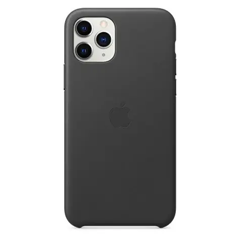 Apple kožený kryt pro iPhone 11 Pro - Black