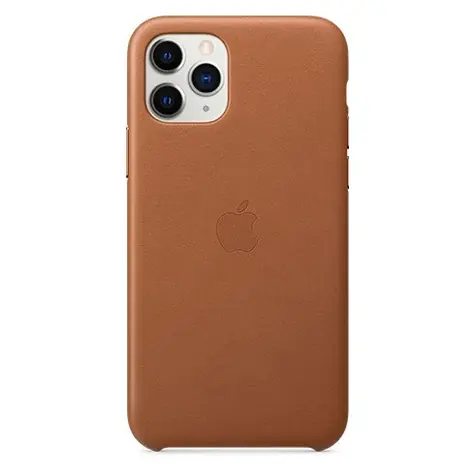 Apple kožený kryt pro iPhone 11 Pro - Saddle Brown