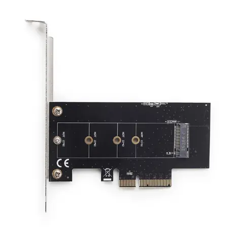 Gembird PCI-Express M.2 SSD adaptér / extra nízký profil / PCI-E / podpora NVMe