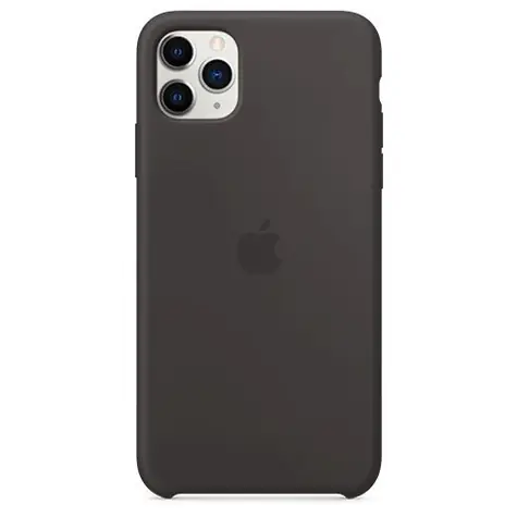 Apple Silikonový kryt pro iPhone 11 Pro Max - Black