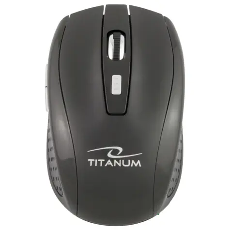 Titanum TM105K SNAPPER černá / Bezdrátová myš / 1600DPI / 2.4 GHz / 6 tlačítek