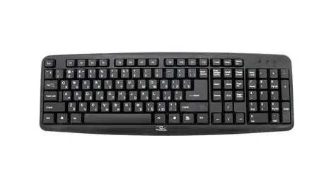 Titanum TKR101 černá / drátová klávesnice / USB / RU layout