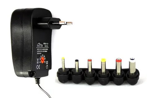Media-Tech TABLET UNIVERSAL POWER ADAPTOR napájeci adaptér pro tablety / 110-240V / 3-12V / 1000mA / 6 koncovek