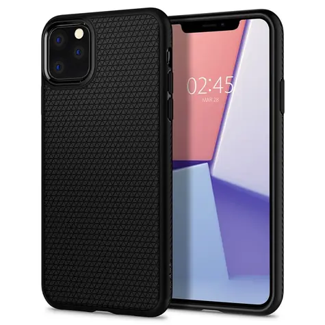Spigen Liquid Air zadní kryt pro Apple iPhone 11 Pro černá