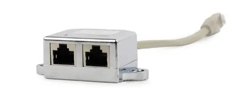 Gembird LAN port splitter / RJ-45M na 2xRJ-45F / délka 15 cm