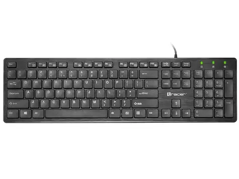 Tracer OFIS černá / klávesnice / USB / US layout / 1.8 m