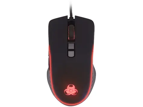 Tracer GAMEZONE Mavrica černá / herní optická myš / 2400 DPI / USB / 7 tl. + kolečko / LED podsvícení / 1.4 m