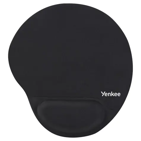 Yenkee Gelová podložka pod myš černá / 250x220x20 mm