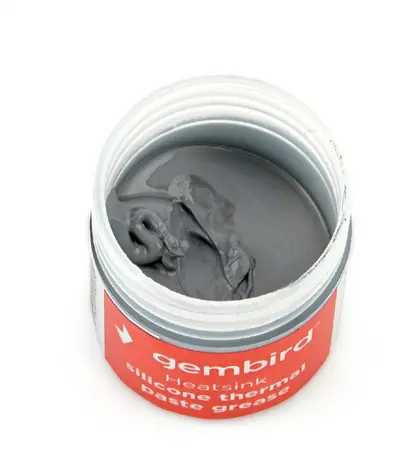 Gembird silikonová teplovodivá pasta 15g / v kelímku / vodivost 4.63W-mK / hustota 3.15g-cm3