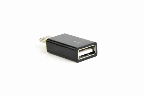 Gembird USB adaptér USB typ-C (M) na USB typ-A (F) / černá
