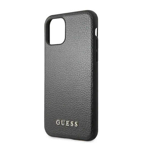 GUESS Iridescent Zadní Kryt pro Apple iPhone 11 Pro Max černá