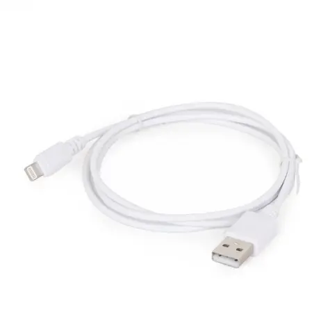 Gembird USB kabel k přenosu dat a nabíjení Apple Lightning 8-pin 2m bílá