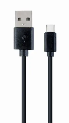 Gembird USB 2.0 A (M) - USB-C (M) kabel 1m černá