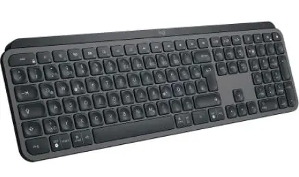Logitech Wireless MX DE černá - pouze klávesnice / Bezdrátová klávesnice / podsvícená / DE verze
