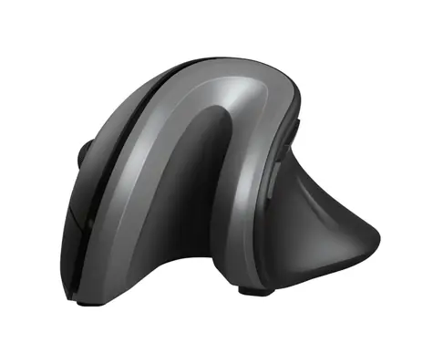 Trust Verro ergonomická bezdrátová myš černá / optický senzor / 1600 DPI / 6 tlačítek / USB přijímač