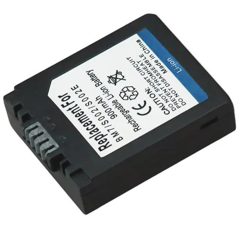 TRX baterie pro Panasonic 900 mAh / DMW-BM7 / CGA-S002A / CGA-S002A /1B / CGA-S0202E /1B / neoriginální
