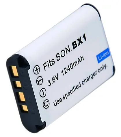 TRX baterie pro Sony 1240 mAh / pro DSC-HX300 / DSC-HX50 / DSC-HX60 / DSC-RX1 / DSC-RX100  / DSC-WX300 / neoriginální