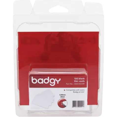 Evolis Evolis Badgy bílá / PVC karty / 100ks