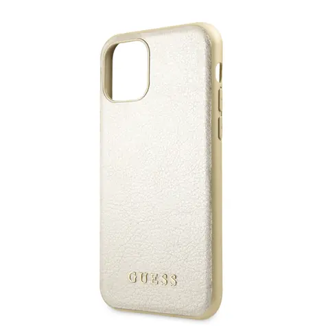 GUESS Iridescent Zadní Kryt pro Apple iPhone 11 Pro zlatá