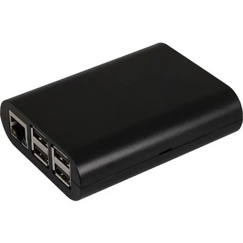 Raspberry case černá (Joy-it) pro Raspberry Pi model B+ & Rpi 2 B & Rpi 3 B & Rpi 3 B+
