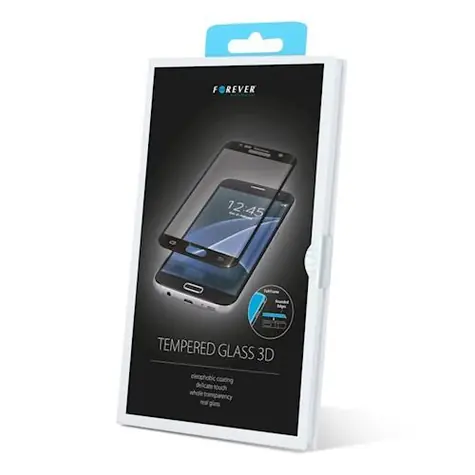 Forever tvrzené sklo pro Apple iPhone X|XS - bílé 3D