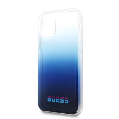 GUESS California Zadní Kryt pro Apple iPhone 11 Pro Max modrá