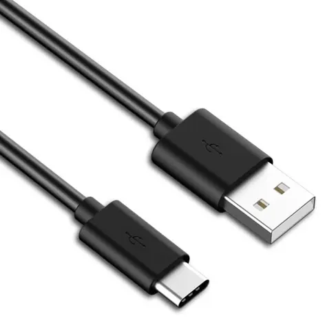 PremiumCord propojovací USB 2.0 kabel s konektory USB-C - USB-A černý 3m