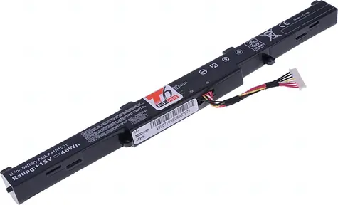 T6 power Baterie pro ASUS GL752 | N552 | N752 | FX553 | G553 | GL553 / 2600mAh / 37Wh / 4cell / Li-ion