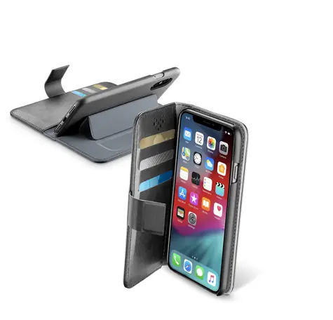 CellularLine Book Agenda Pouzdro typu kniha pro Apple iPhone XS Max černá