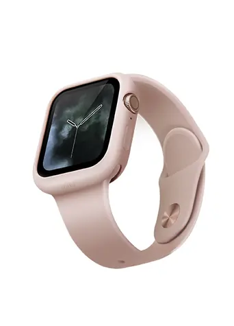 Uniq Lino pouzdro pro Apple Watch (44mm) - Blush růžová