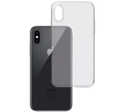 3mk Clear Case Ochranný kryt pro Apple iPhone Xs Max čirá