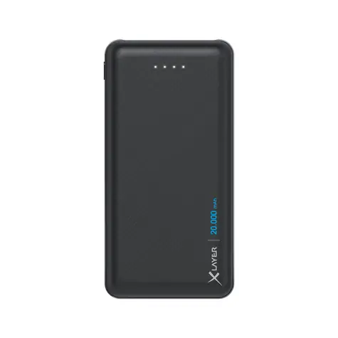 XLAYER Powerbank Micro 20000 mAh černá  / Powerbank / 1x USB-C / micro-USB