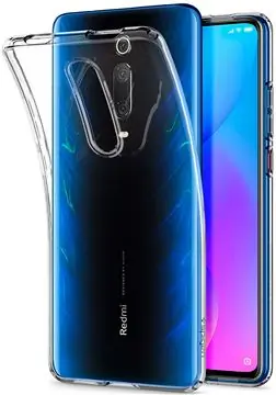 Spigen Liquid Crystal ochranný kryt pro Xiaomi Mi 9T & Mi 9T Pro průhledná