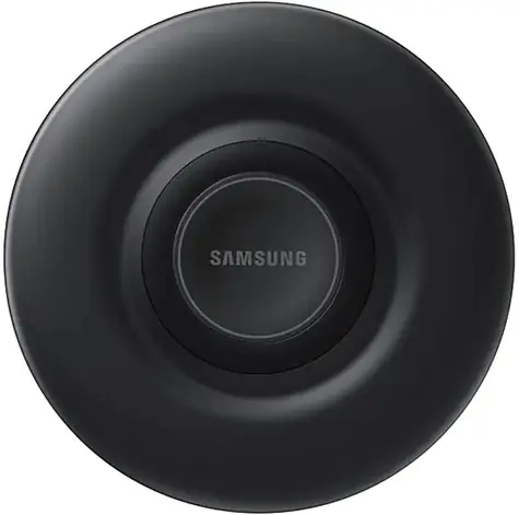 SAMSUNG EP-P310 Bezdrátová nabíjecí podložka černá / s podporou rychlonabíjení / 7.5W pro iOS / 5W QI