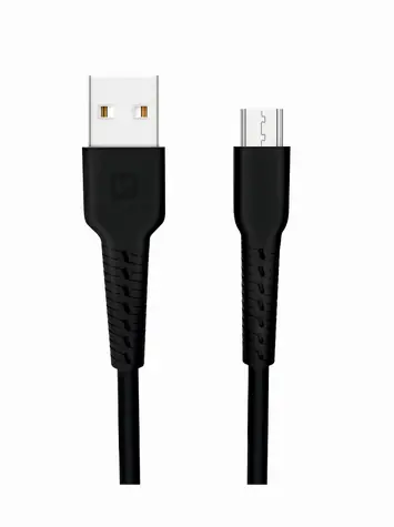 SWISSTEN datový kabel USB - microUSB 1m černá