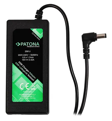 PATONA PT2561 napájecí adaptér k notebook 19V / 3.42A 65W /  konektor 5.5x1.7mm / ACER / PREMIUM