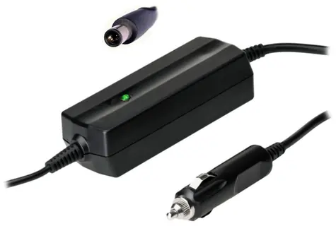 TRX Akyga napájecí adaptér do auta 19.5V pro notebooky Dell | HP & Compaq / 3.34A / 65W / 7.4x5.0mm + pin 