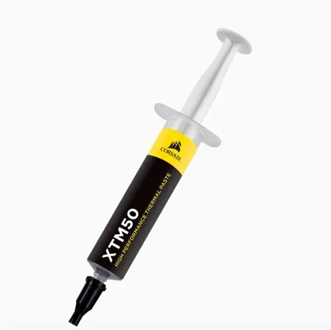 Corsair XTM50 5g / teplovodivá pasta + aplikační nástroje / na bázi oxidu zinečnatého / 5 W-mK