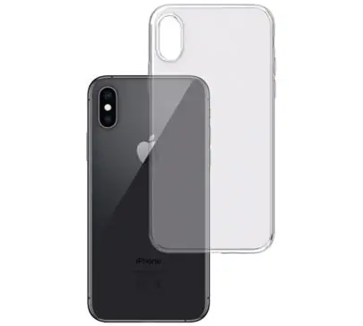 3mk Clear Case Kryt ochranný pro Apple iPhone Xs čirá
