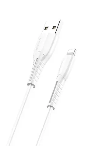 USAMS SJ364 U35 Datový Kabel Lightning bílá