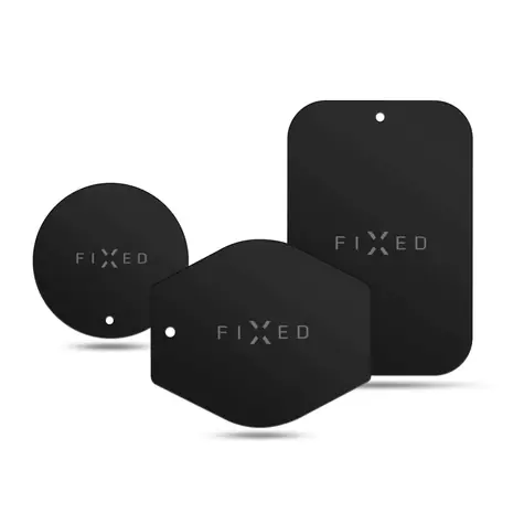 FIXED ICON Plates Sada magnetických plíšků černá / doprodej