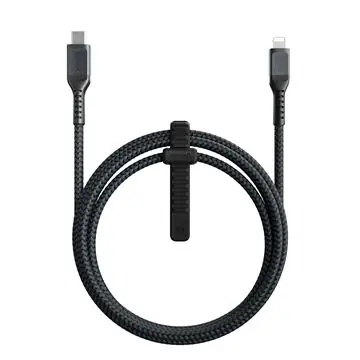 Nomad Rugged USB-C Lightning kabel 1.5m černá